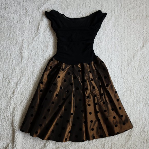 Vintage-y Polka Dot Dress - Picture 1 of 2